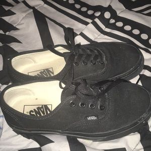Black Vans